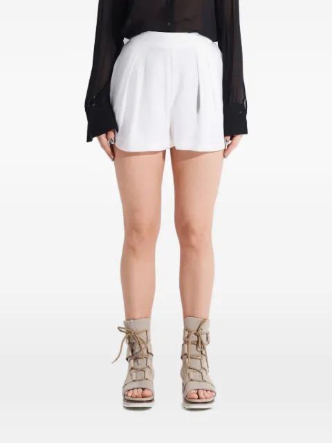 pleated elasticated shorts by TESSITURA