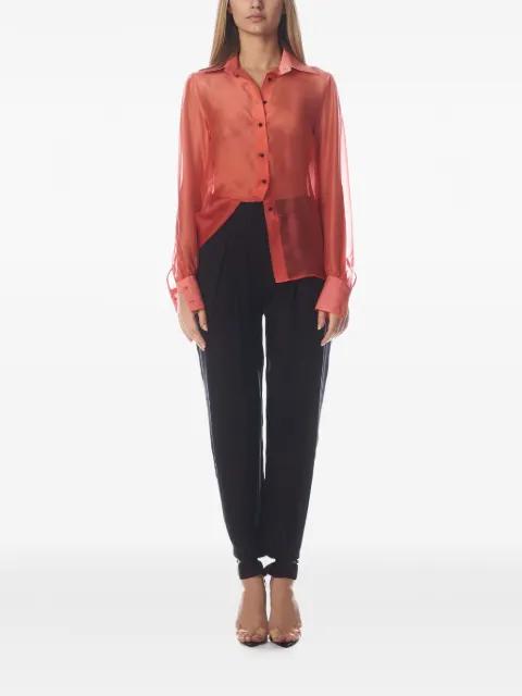 silk semi-sheer silk shirt by TESSITURA