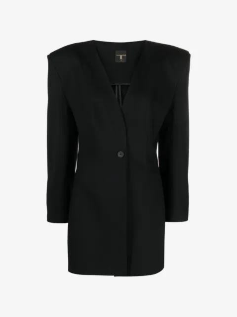 slim-fit single-breasted blazer by TESSITURA