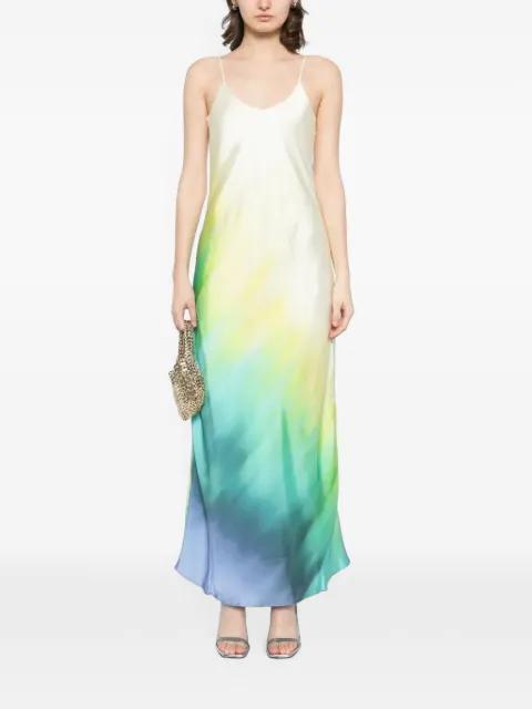 tie-dye maxi dress by TESSITURA