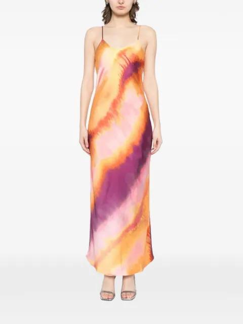 tie-dye maxi dress by TESSITURA