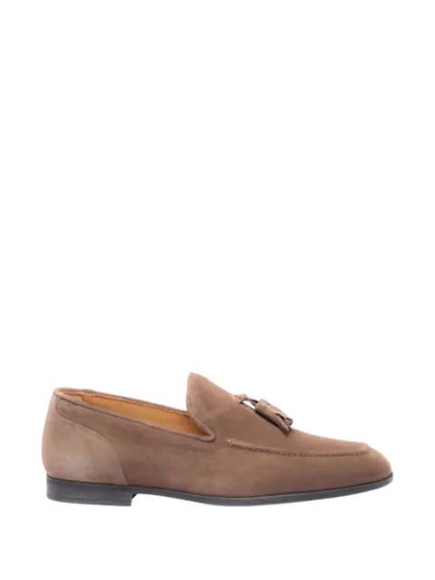 tassel-detail suede loafers by TESTONI