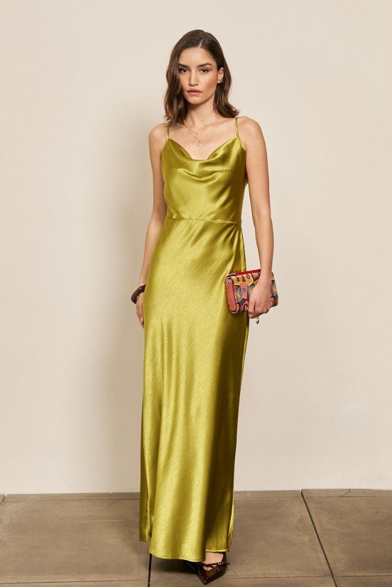 Letty Olive Green Maxi Dress by TFNC LONDON