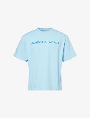 Season Logo-Print Cotton T-Shirt by THAMES MMMX