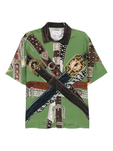 printed shirt by THAMES MMMX