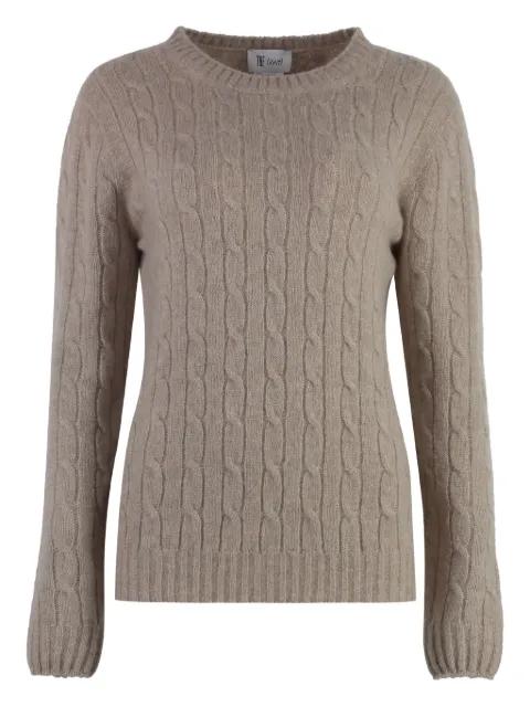 cable-knit sweater by THE (ALPHABET)