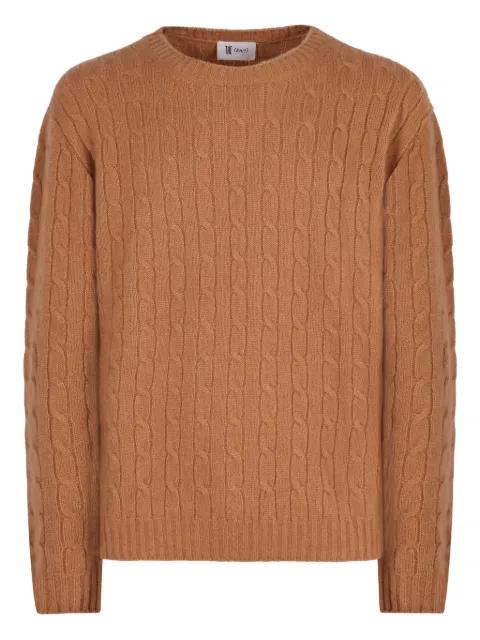 cable-knit sweater by THE (ALPHABET)