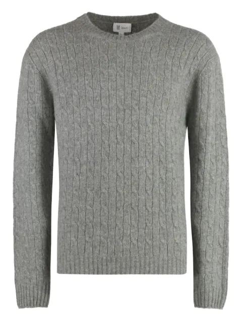 cable-knit sweater by THE (ALPHABET)