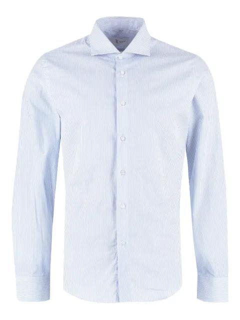 striped cotton shirt by THE (ALPHABET)