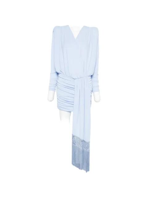 Dalia fringed mini dress by THE ANDAMANE
