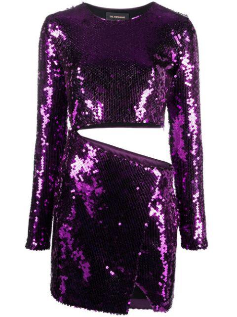 Gia sequinned minidress by THE ANDAMANE