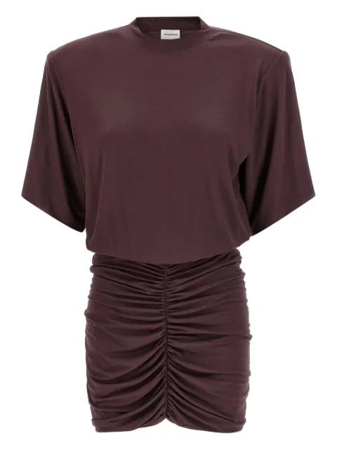 Lennox ruched mini dress by THE ANDAMANE