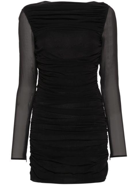 Petra ruched mini dress by THE ANDAMANE