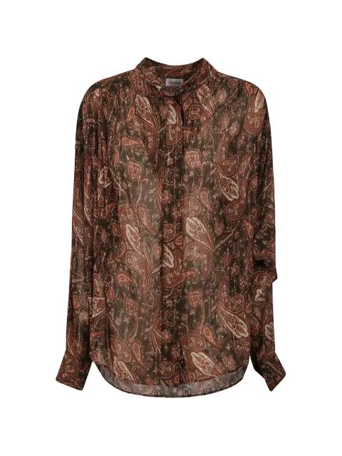 Rania paisley-print shirt by THE ANDAMANE