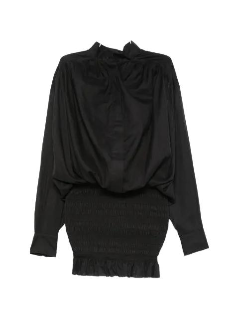 Rania shirred mini dress by THE ANDAMANE