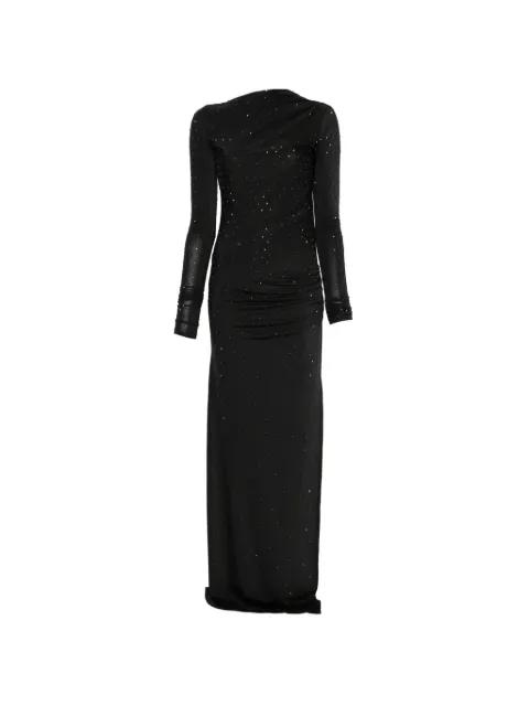 Sophie long-sleeved embellished maxi dress by THE ANDAMANE