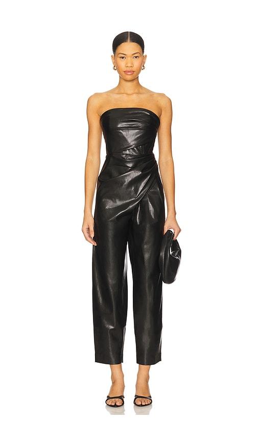 The Andamane Yana Jumpsuit in Black by THE ANDAMANE
