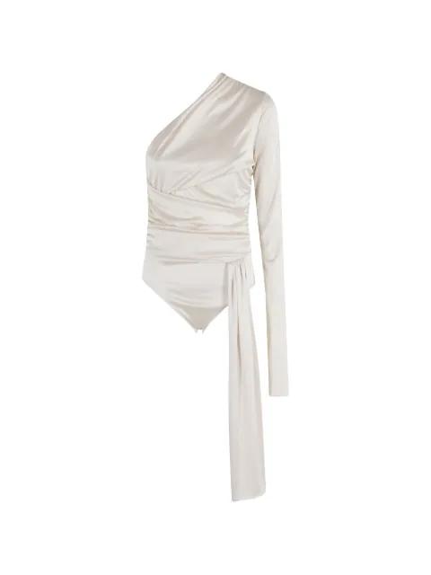 Webster one-shoulder bodysuit by THE ANDAMANE