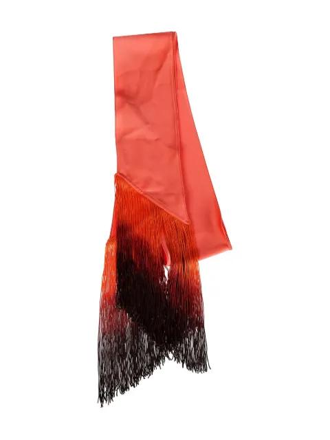 Wynnetta fringed scarf by THE ANDAMANE