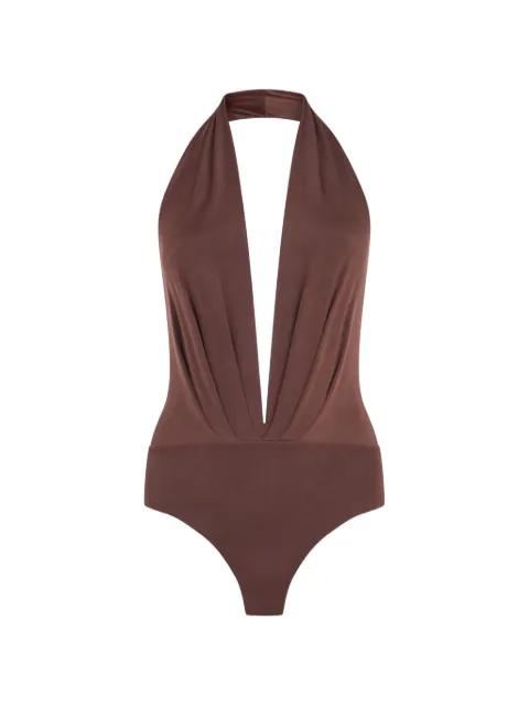 Zendaya draped bodysuit by THE ANDAMANE