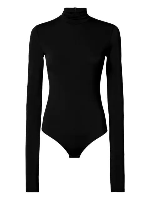 Ziggy draped long-sleeve bodysuit by THE ANDAMANE