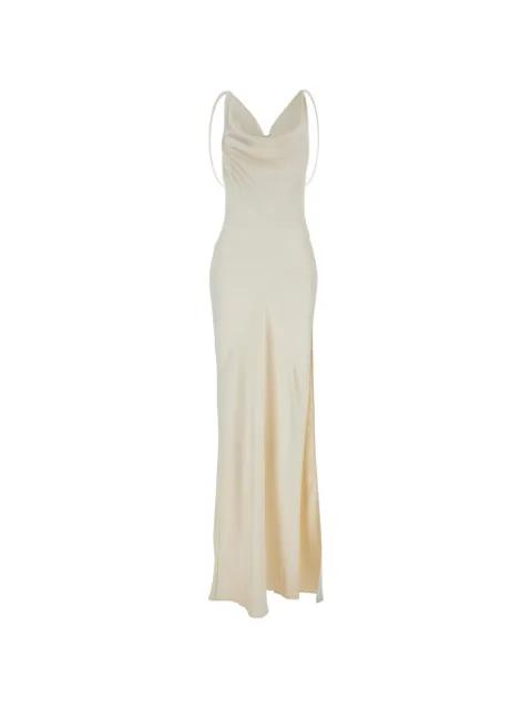 cowl-neck slip dress by THE ANDAMANE