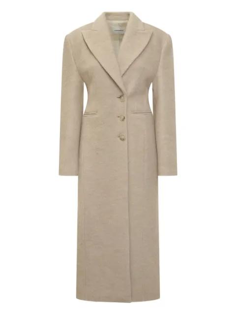 hourglass buttoned coat by THE ANDAMANE