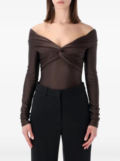 kendall twisted bodysuit by THE ANDAMANE