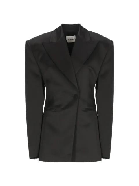 notched-lapel blazer by THE ANDAMANE