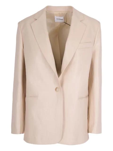 notched-lapel jacket by THE ANDAMANE