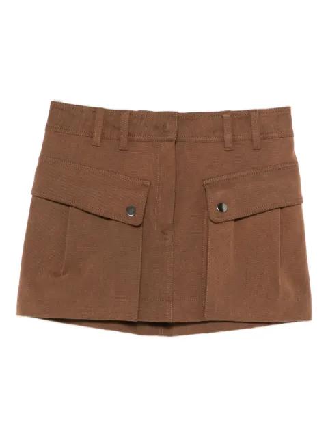 pocket-detail mini skirt by THE ANDAMANE
