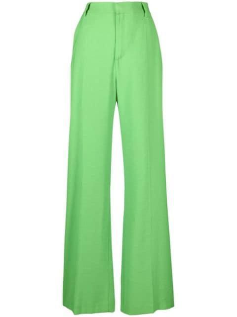 pressed-crease palazzo pants by THE ANDAMANE