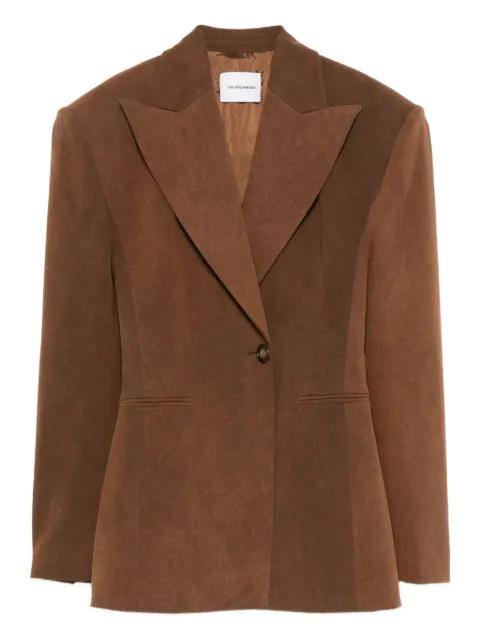 single-breasted blazer by THE ANDAMANE