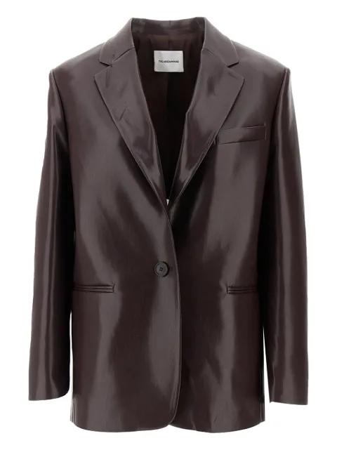 single-button blazer by THE ANDAMANE