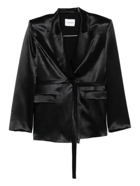 tie-waist pocket blazer by THE ANDAMANE