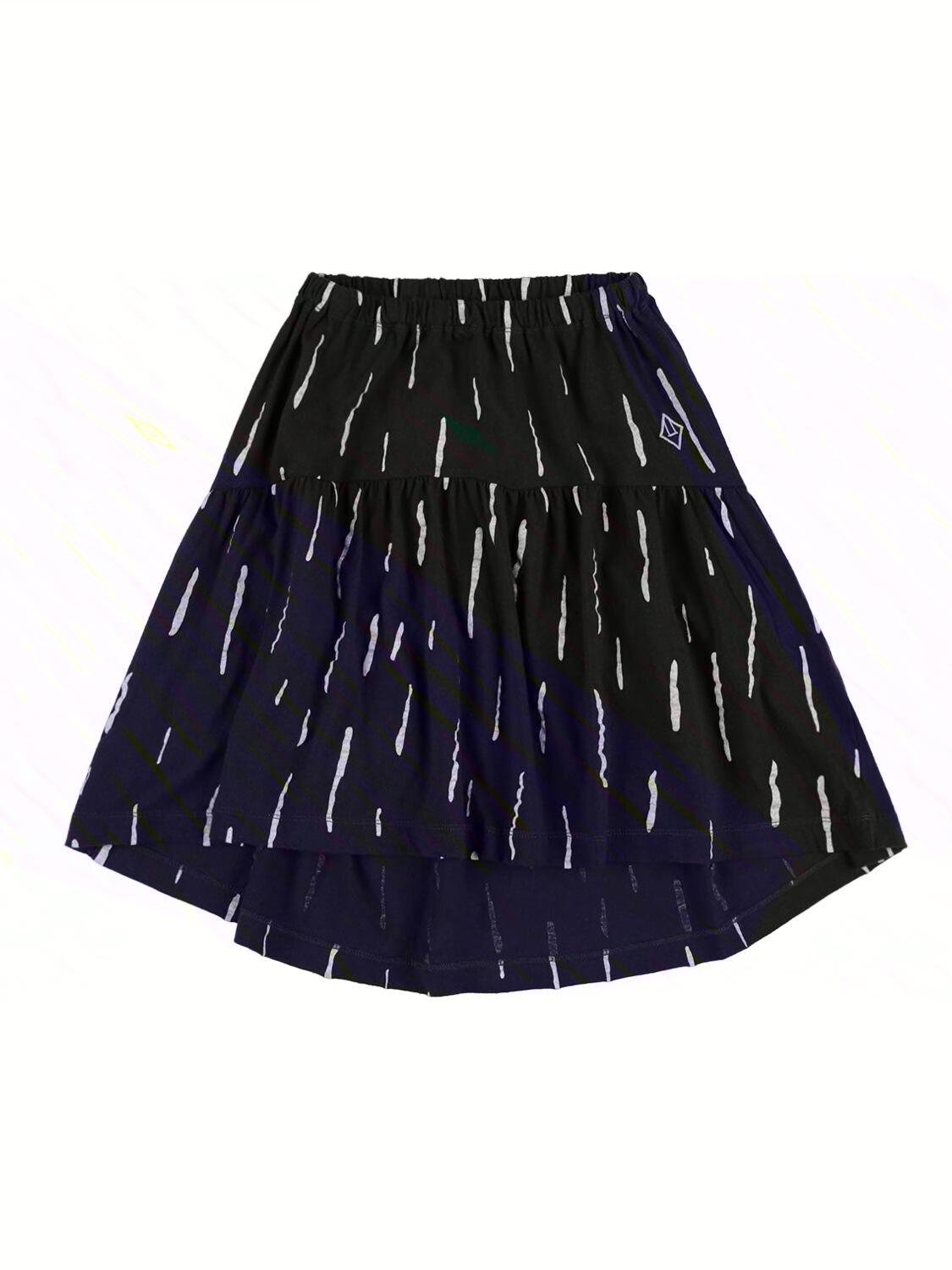 Glowing Cotton Midi Skirt by THE ANIMALS OBSERVATORY