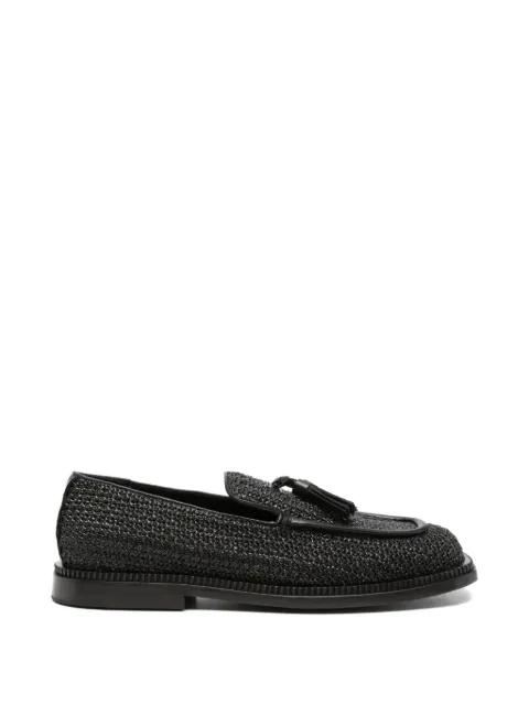 tassel-detail raffia loafers by THE ANTIPODE