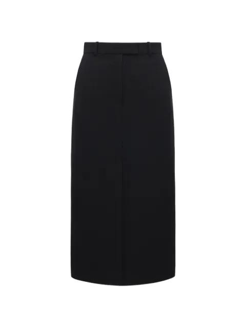 Anastasia belt-loops midi skirt by THE ARKOW