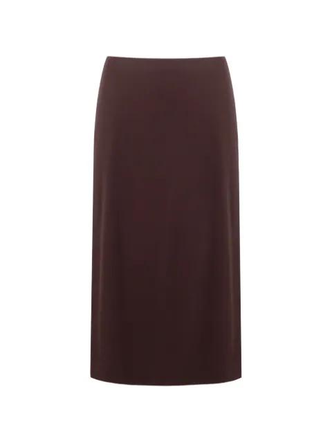 Lily side-slit midi skirt by THE ARKOW