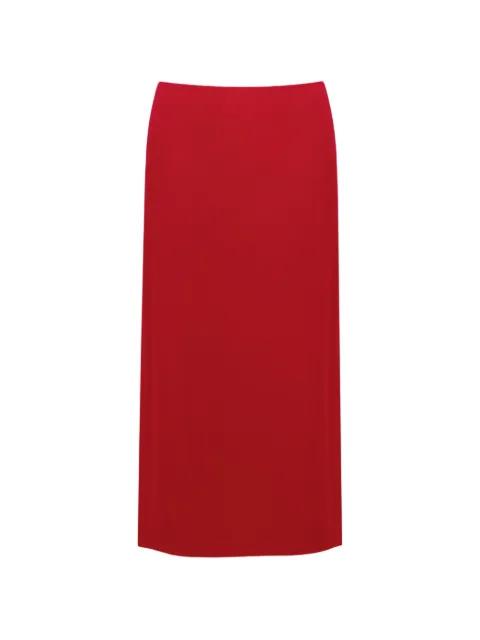 Lily side-slit midi skirt by THE ARKOW