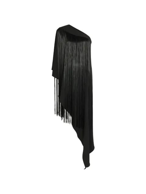 Angelica fringed asymmetric dress by THE ARRIVALS