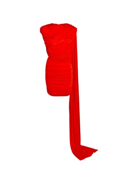 Khara draped mini dress by THE ARRIVALS