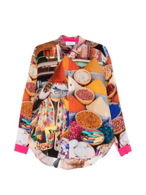 Spices graphic-print shirt by THE ARTISTYLIST