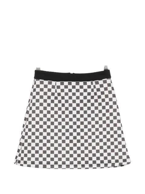check-pattern mini skirt by THE ARTISTYLIST