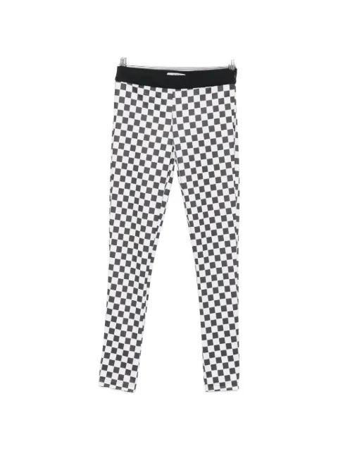 checkerboard-print cropped trousers by THE ARTISTYLIST