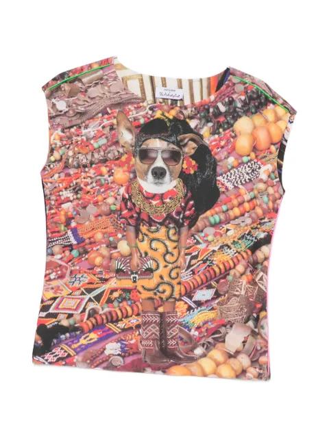 graphic-print T-shirt by THE ARTISTYLIST
