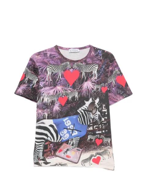 graphic-print T-shirt by THE ARTISTYLIST