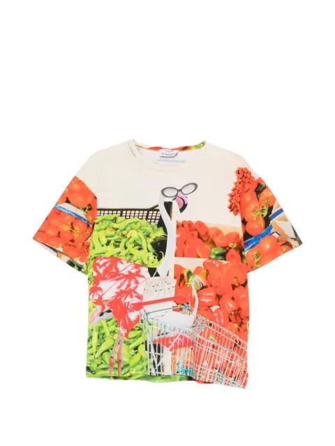 graphic-print T-shirt by THE ARTISTYLIST