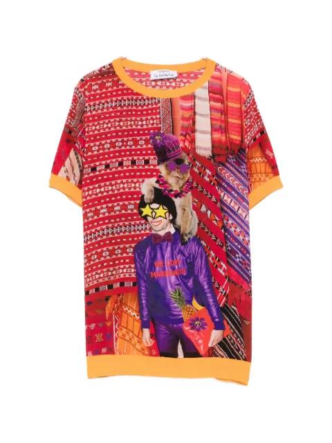 graphic-print T-shirt by THE ARTISTYLIST