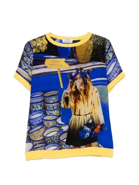 graphic-print T-shirt by THE ARTISTYLIST